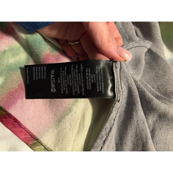 Anthropologie Tilda Maxi Skirt in Lavender Blurred Floral Size M - Picture 9 of 9